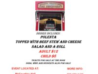 Bodega Volunteer Fire Department Polenta and Beef Stew Dinner