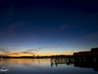 Sunset at Bodega Bay by Regis Vincent
