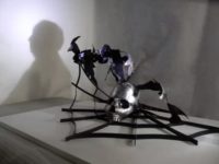 Alfred Hitchcock The Birds Shadow Sculpture